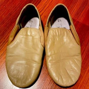 American Ballet Theatre Jazz shoes, tan